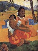 Paul Gauguin When you get married painting